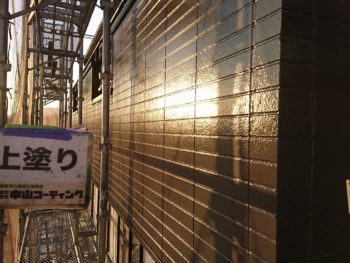 徳島県　阿南市　ガイソーウォール無機F　塗装　外壁