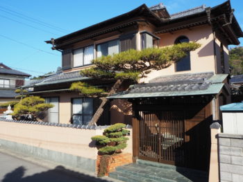 施工後　住宅　徳島県　大原町　正面