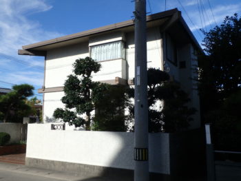 田宮 施工前 徳島 住宅 塗装