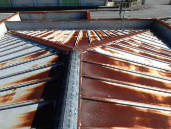 屋根　錆　徳島　施工前　塗装