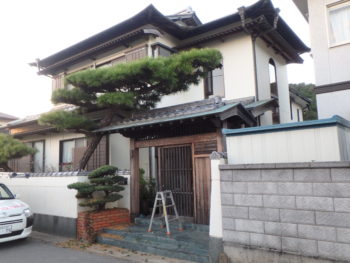 施工前　住宅　徳島県　大原町　正面