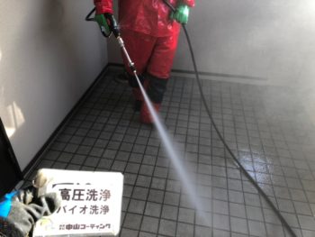 洗浄　玄関　徳島　板野