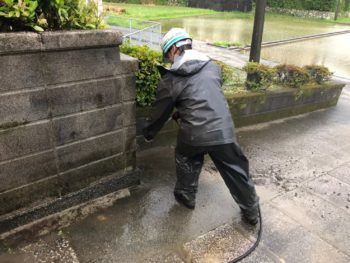 塀　洗浄　阿南市　徳島県