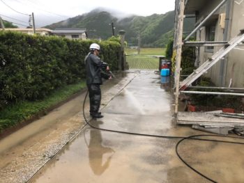 阿南市　洗浄　土間　徳島県