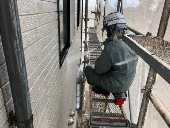 外壁　徳島県　阿波市　洗浄