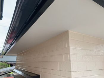 軒天井　塗装　徳島県