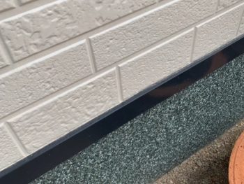 土台水切り　塗装　徳島県