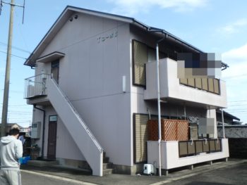 施工前　住宅　塗装　全体　徳島県