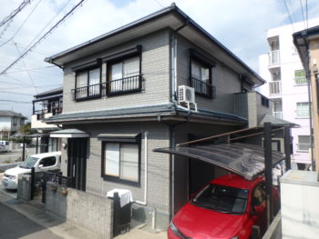 塗装　徳島　中山　外壁