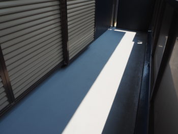 ベランダ　施工後　徳島県