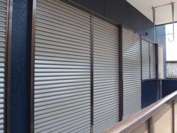 徳島県　戸袋　塗装　施工後