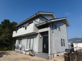 施工前　全体　正面　徳島県　阿波市