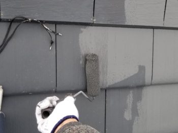 塗装　徳島県　阿波市　屋根　下塗り