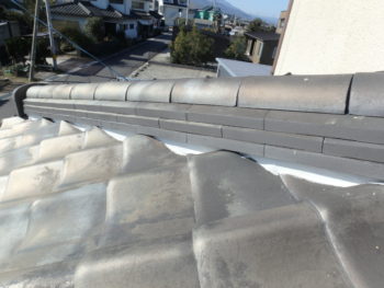 徳島県　吉野川市　施工前　屋根　瓦