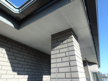 施工前 付帯部 軒天井 汚れ 徳島県