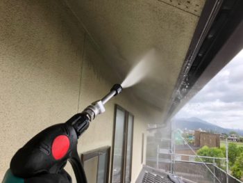 徳島県　吉野川市　洗浄　付帯部　軒天井