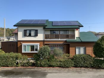 徳島県阿南市羽ノ浦町　外壁塗装　屋根塗替え