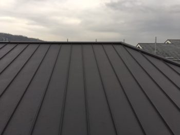 施工後　屋根　板金　徳島県　上八万