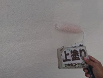 徳島県 羽ノ浦 壁面 塗装 2階