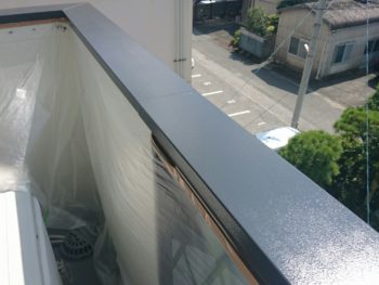 徳島県　小松島市　付帯部　ベランダ　施工後