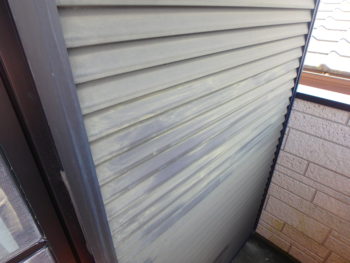 施行前　戸袋　チョーキング　劣化　徳島県