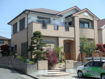 施工前　住宅　正面　全体　徳島県