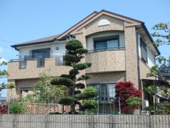 住宅　正面　全体　施工前　徳島県