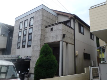 徳島県　施行前　住宅　正面