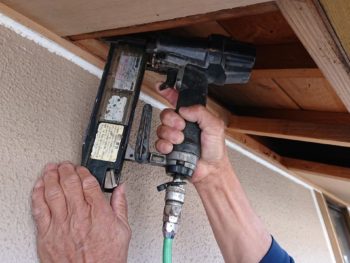 大工工事 塗装 軒天 徳島