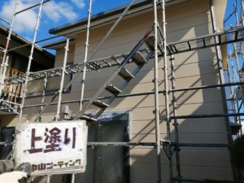 上塗り塗装 外壁 徳島