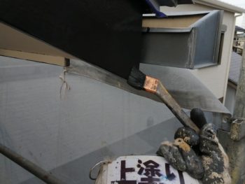 上塗り 外壁塗装工事 徳島県