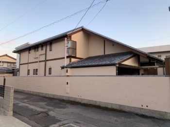 徳島県 塀 完工 春日