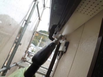高圧洗浄　付帯部　軒天井　徳島県