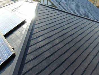 施工後　屋根　アップ　徳島県　鳴門市