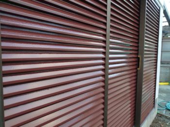 施工後　戸袋　雨戸　徳島　城南