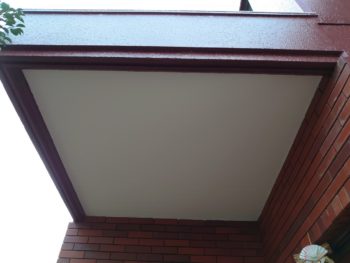 施工後　付帯部　軒天井　徳島　城南