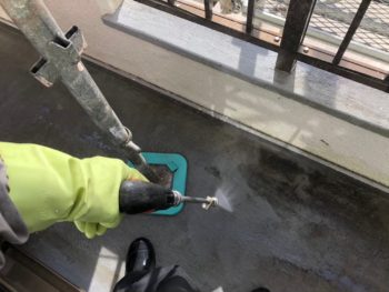 洗浄　ベランダ　側溝　徳島県　城南