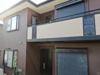 施工後　バルコニー　徳島県　鳴門市