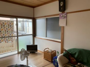 施工後　室内　別角度　洋間　徳島県