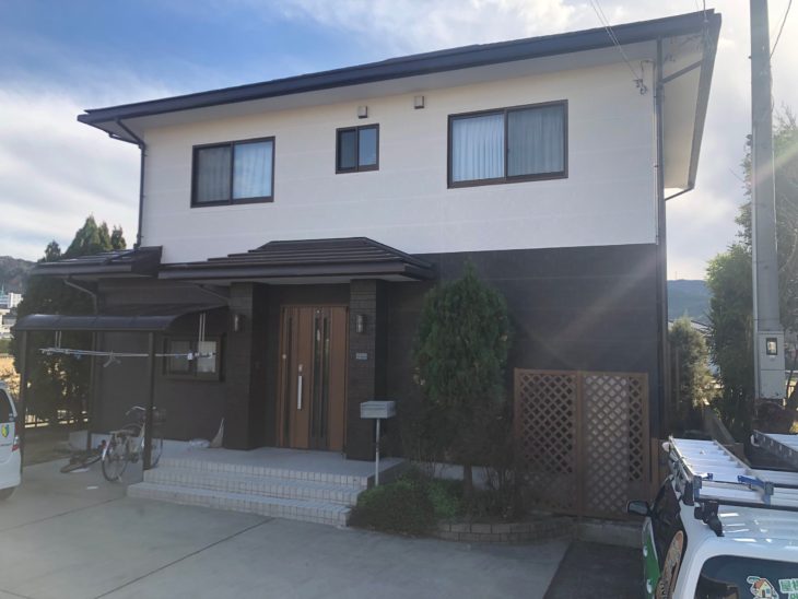 徳島県阿南市でWB多彩アート工法です