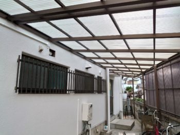 徳島　城南　壁面　施工後