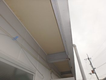 施工前　マンション　軒天井　徳島県　八万町