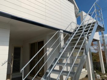 バルコニー 階段 設置 徳島県 鳴門市