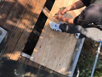 屋根 板金 野地板 張り替え 徳島県