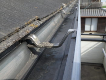 施工前　雨樋　徳島県　国府町