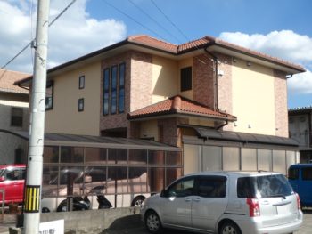 施工前 全体 側面 徳島県 中島田