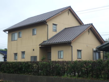 施工前　裏面　全体　徳島県　上八万