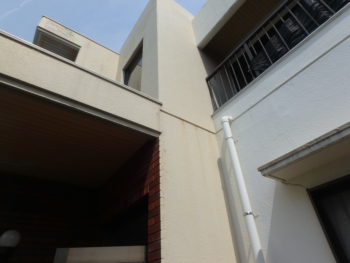 施工前　壁面　劣化　チョーキング　徳島県