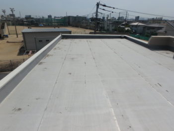 施工前　屋上　劣化　徳島県　城南