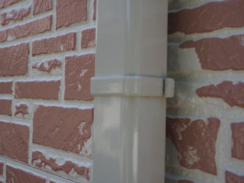 施工後　付帯部　雨樋　徳島　阿南